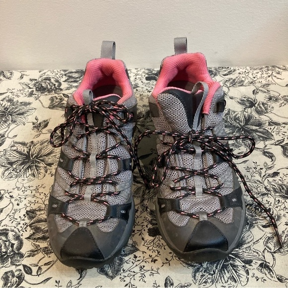 MERRELL Sz 8.5  Siren 2 Sport Hiking Trail Lace Up Vibram Soles Shoes - Picture 2 of 13